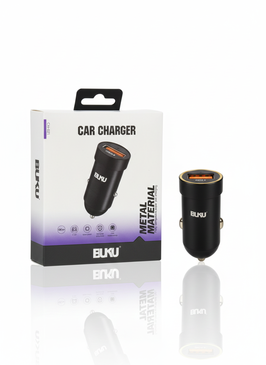شارژر فندکی فست شارژ بوکو مدل BH-021