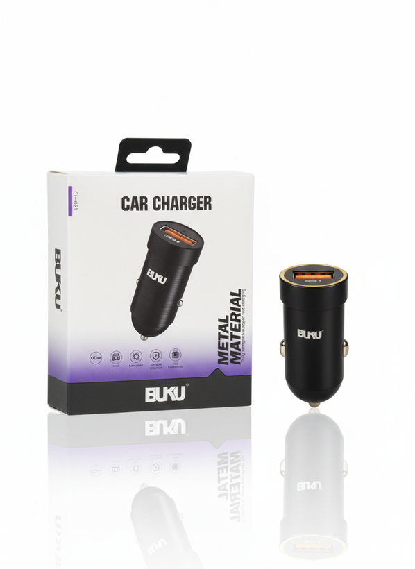شارژر فندکی فست شارژ بوکو مدل BH-021