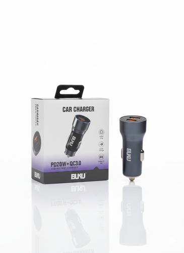 شارژر فندکی دو پورت بوکو مدل BH-025