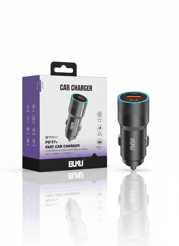 شارژر فندکی هوشمند بوکو مدل BH-045