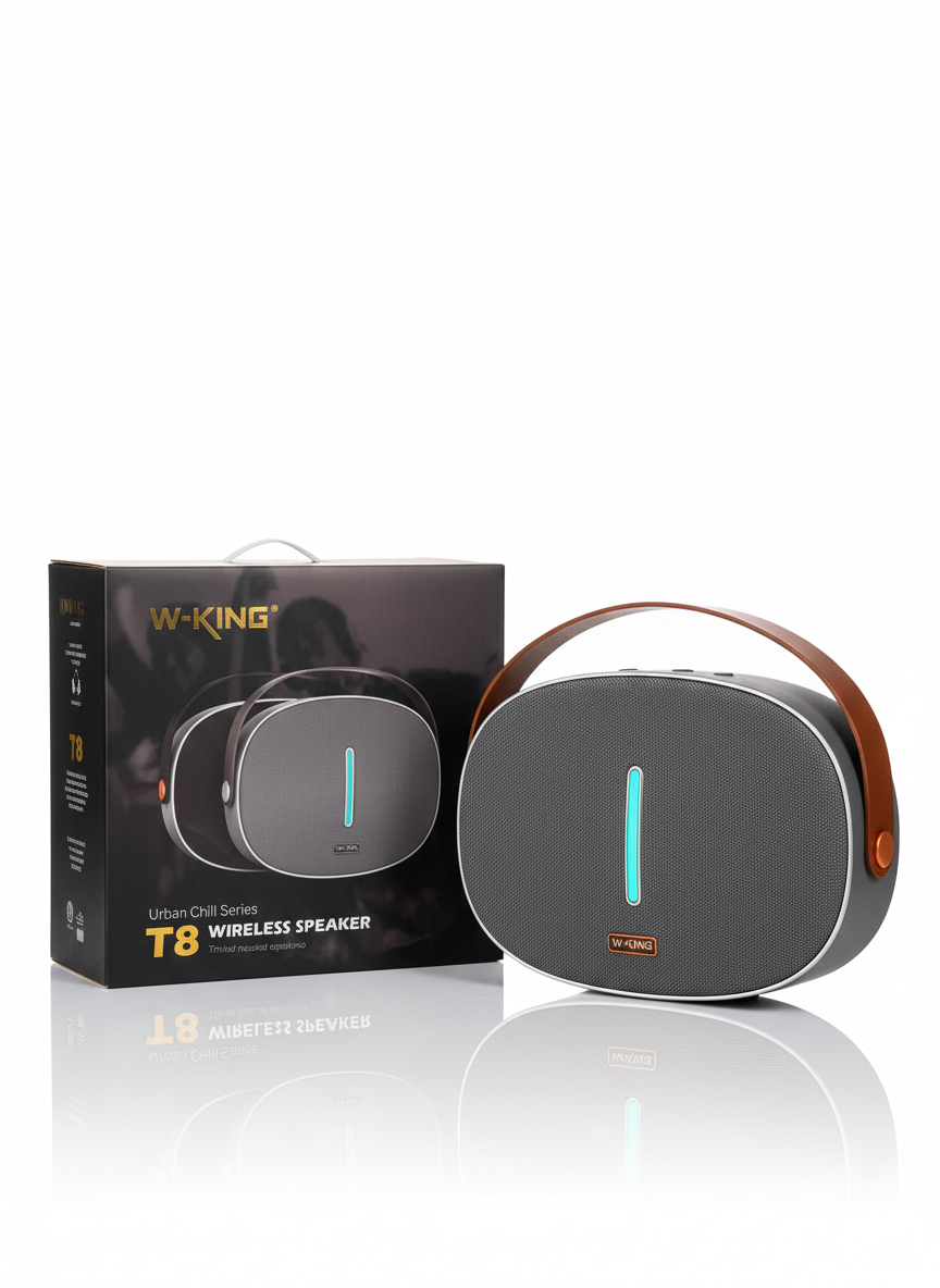 اسپیکر بلوتوثی حرفه‌ای دبلیو کینگ مدل W-KING T8