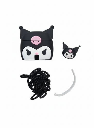 محافظ کابل و سرشارژر فانتزی سامسونگ 25 وات طرح کرومی (Kuromi)