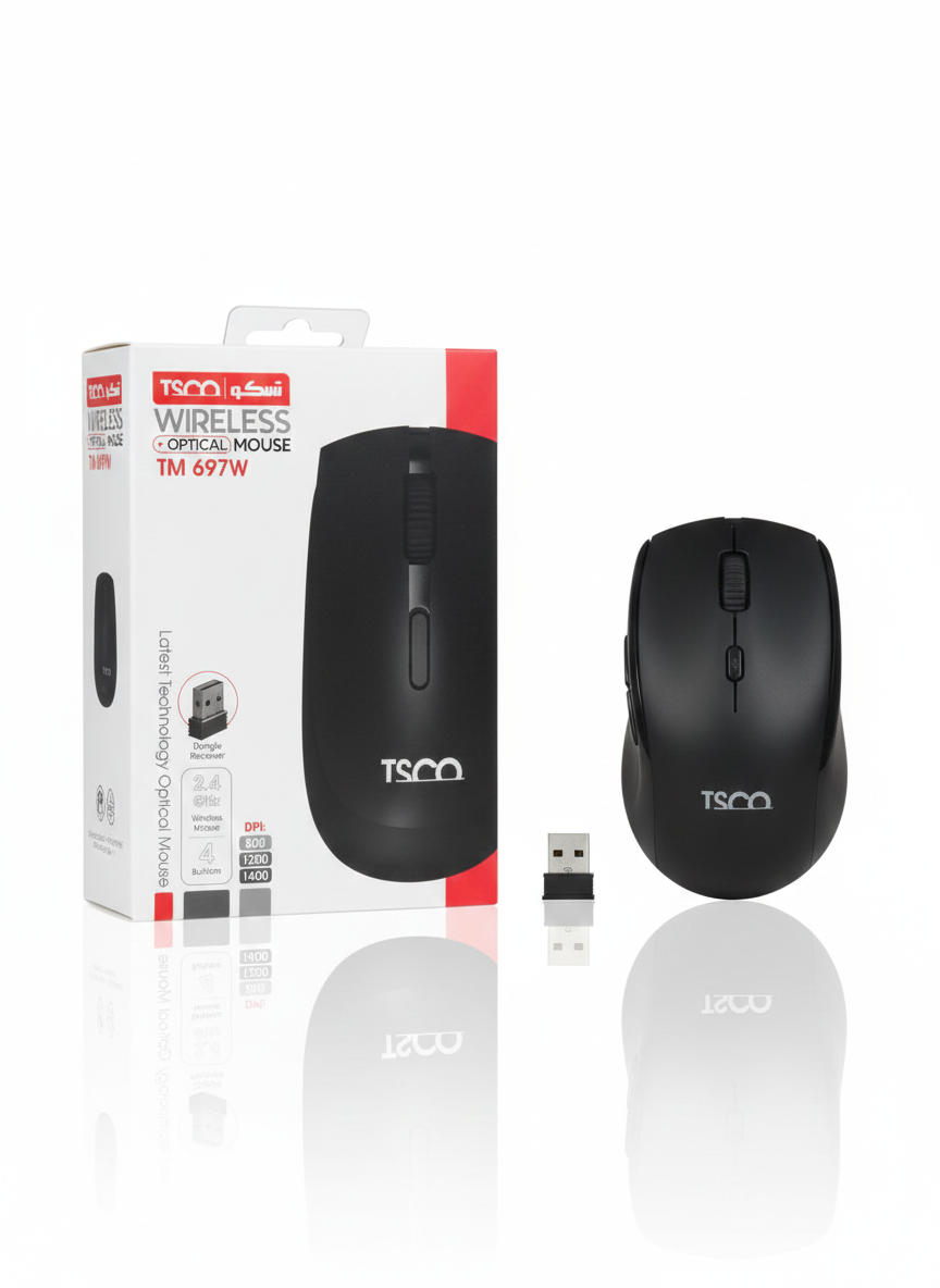 ماوس بی سیم تسکو مدل TSCO TM 697W