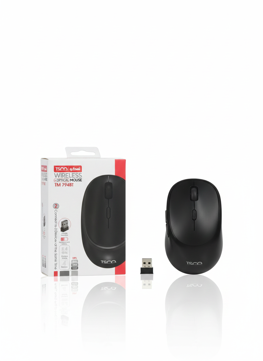 ماوس بی سیم و بلوتوثی تسکو مدل TSCO TM 794BT
