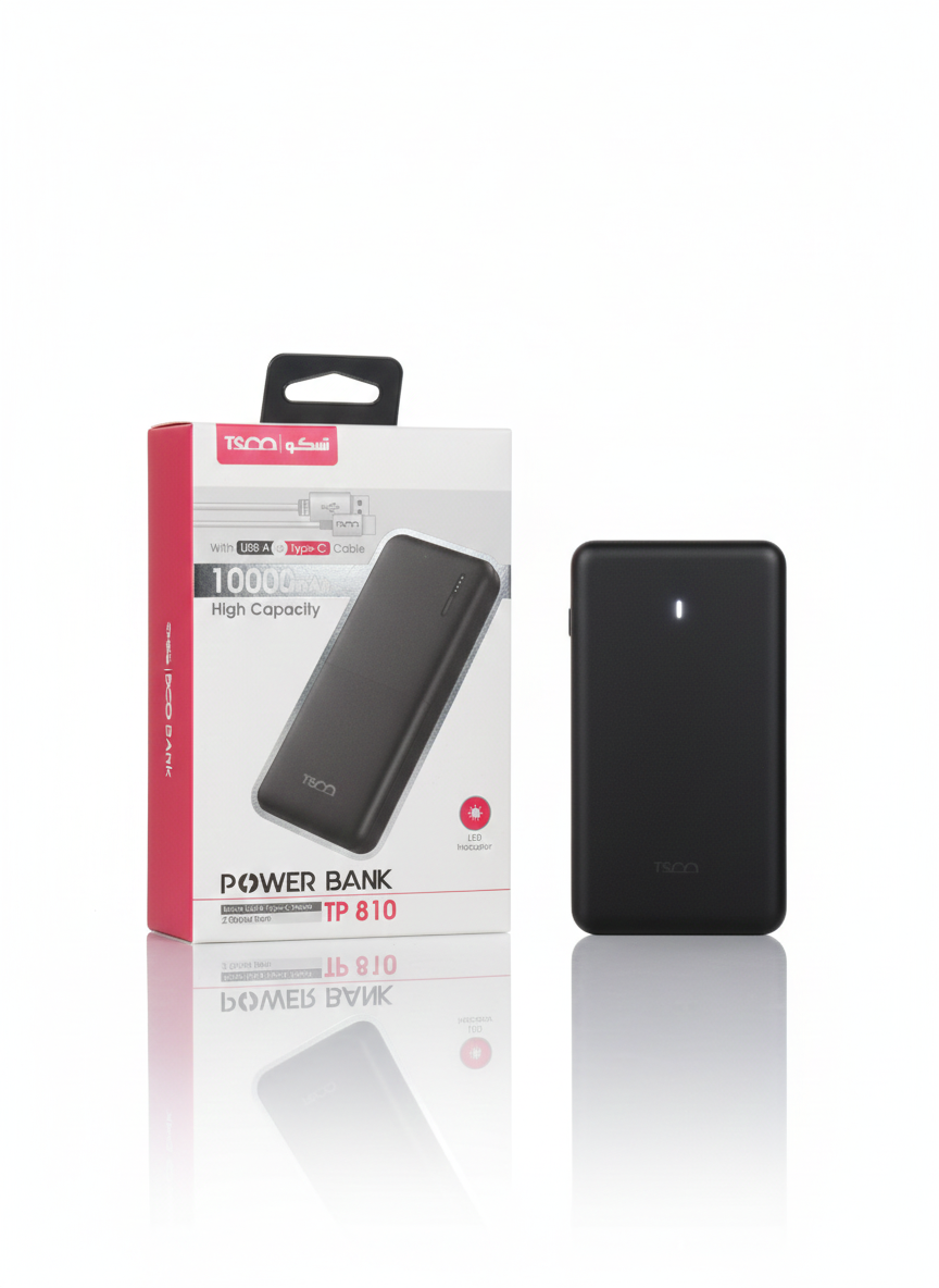 پاوربانک ۱۰ هزار تسکو مدل TSCO TP 810