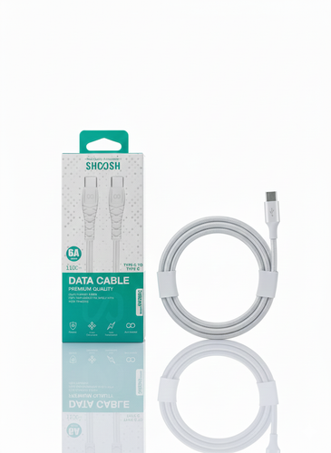 کابل شارژ دو سر Type-C شوش ۶ آمپر مدل SH280C