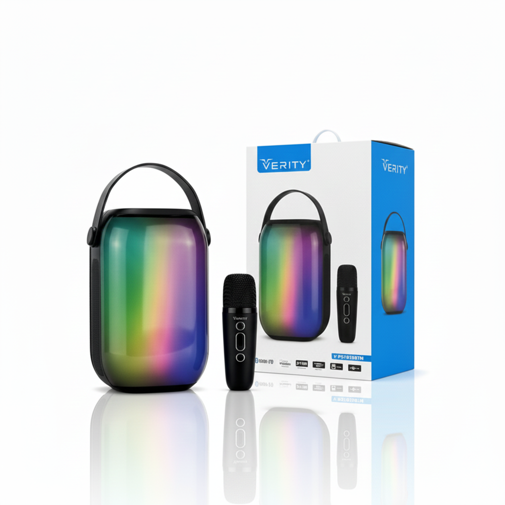 اسپیکر بلوتوثی وریتی مدل V-PS7025 BTM به همراه میکروفون