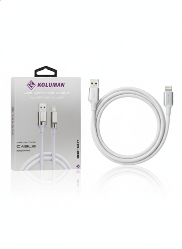 کابل شارژ USB به لایتنینگ KOLUMAN KD-80