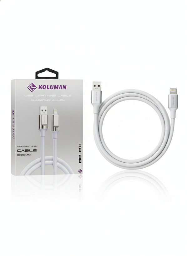 کابل شارژ USB به لایتنینگ KOLUMAN KD-80