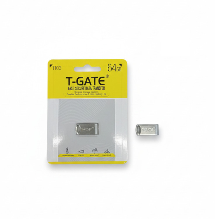 فلش مموری T-GATE T103 – ظرفیت 64 گیگابایت USB 2.0