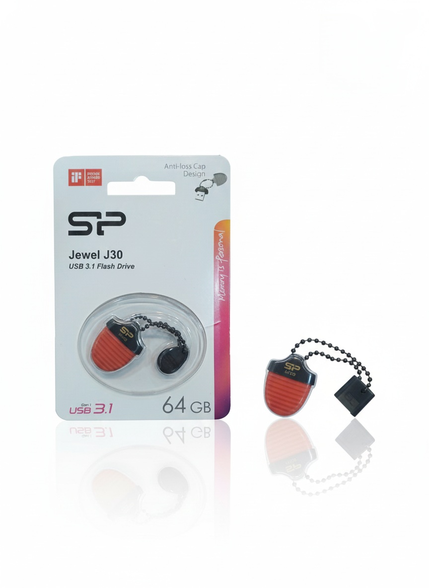 فلش مموری SP Jewel J30 – ظرفیت 64 گیگابایت با رابط USB 3.1