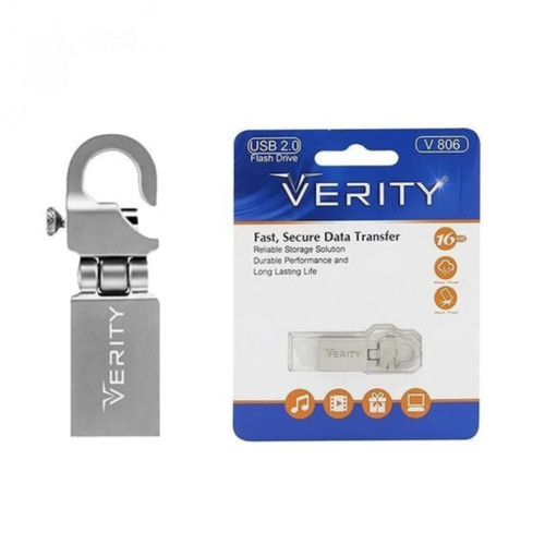 فلش مموری VERITY V806 – ظرفیت 16 گیگابایت، سریع و مقاوم