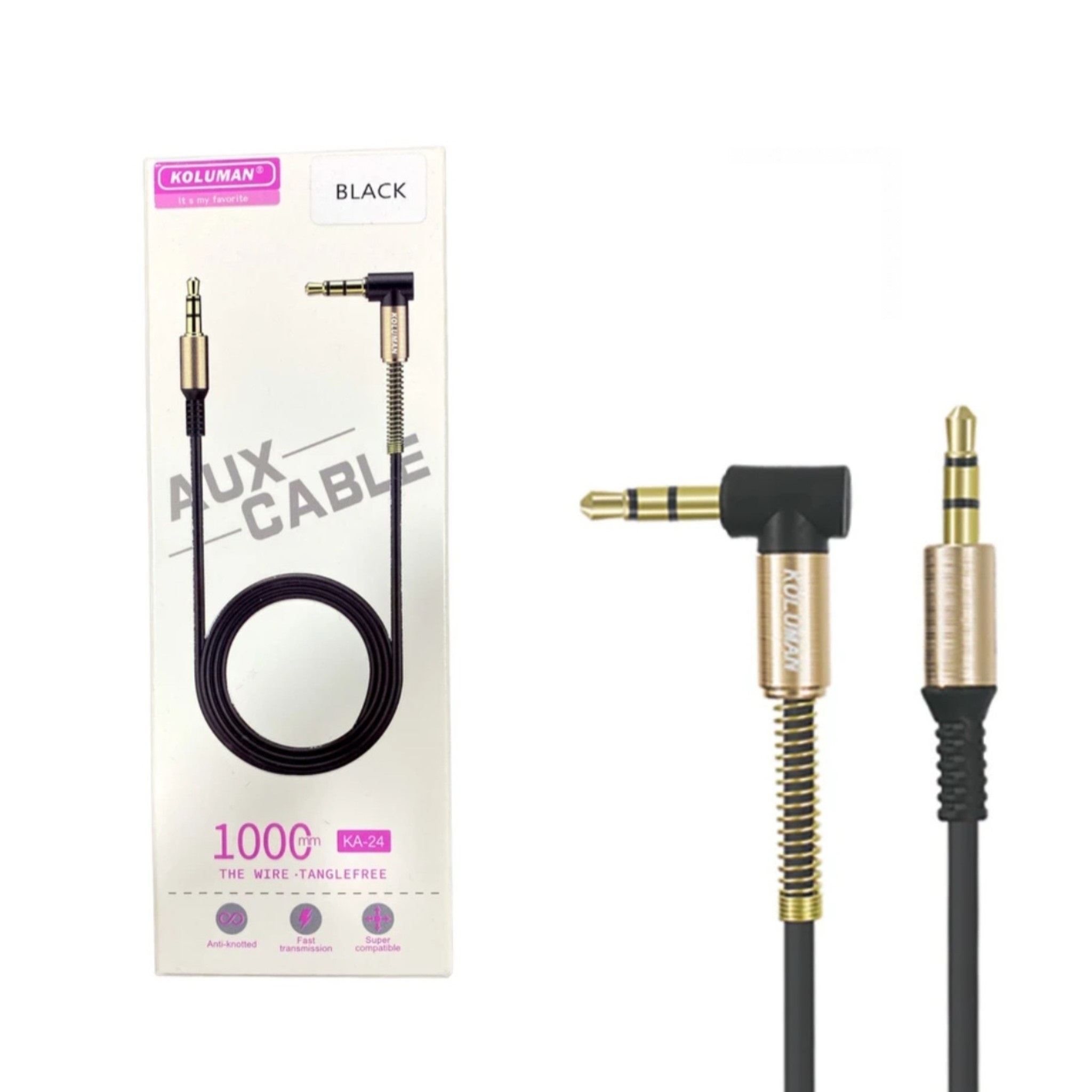 کابل AUX KOLUMAN KA-24 – انتقال صوت سریع و بدون گره