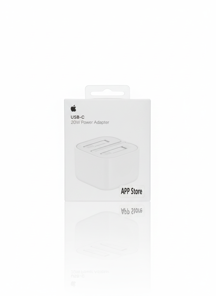 آداپتور شارژر اصلی آیفون ۲۰ وات مدل USB-C نسخه اورجینال چین
