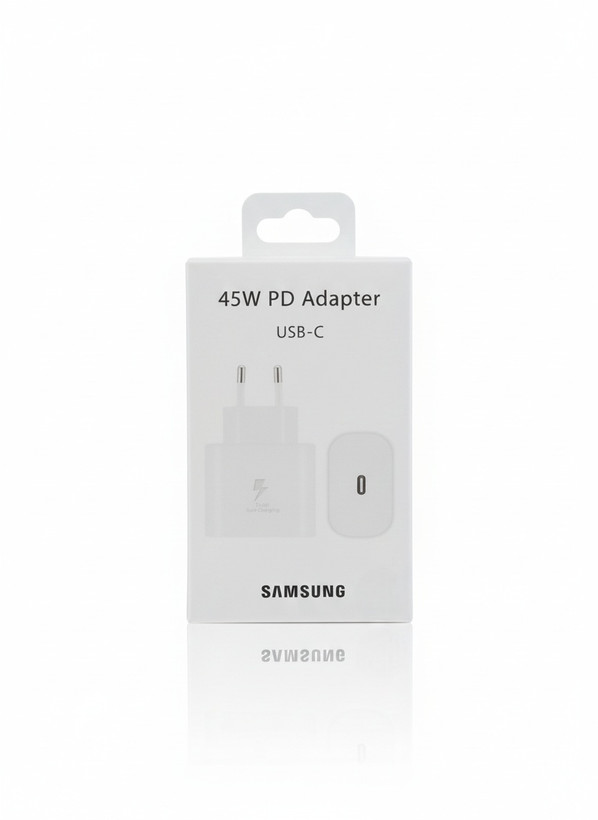 شارژر دیواری ۴۵ وات سامسونگ مدل دو پین (Super Fast Charging 2.0)