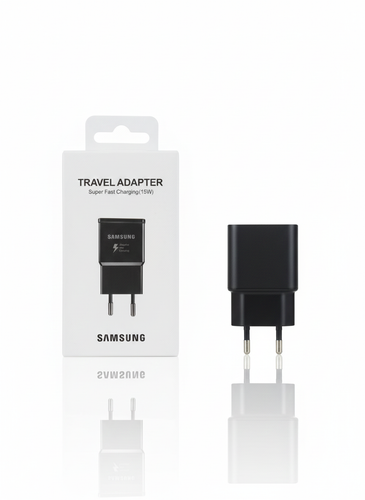شارژر دیواری ۱۵ وات سامسونگ مدل Adaptive Fast Charging بدون کابل