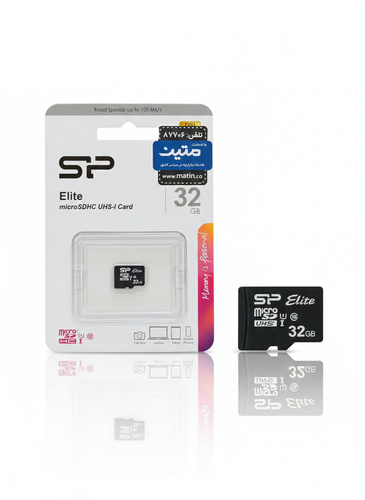 کارت حافظه ۳۲ گیگابایت سیلیکون پاور مدل Elite UHS-I