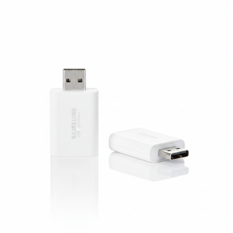 تبدیل OTG میکرو اس بی سامسونگ مدل USB Connector رنگ سفید