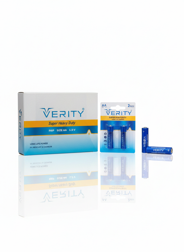 بسته ۱۲ عددی (۲۴ عدد باتری) قلمی وریتی مدل Super Heavy Duty AA - غیر شارژی