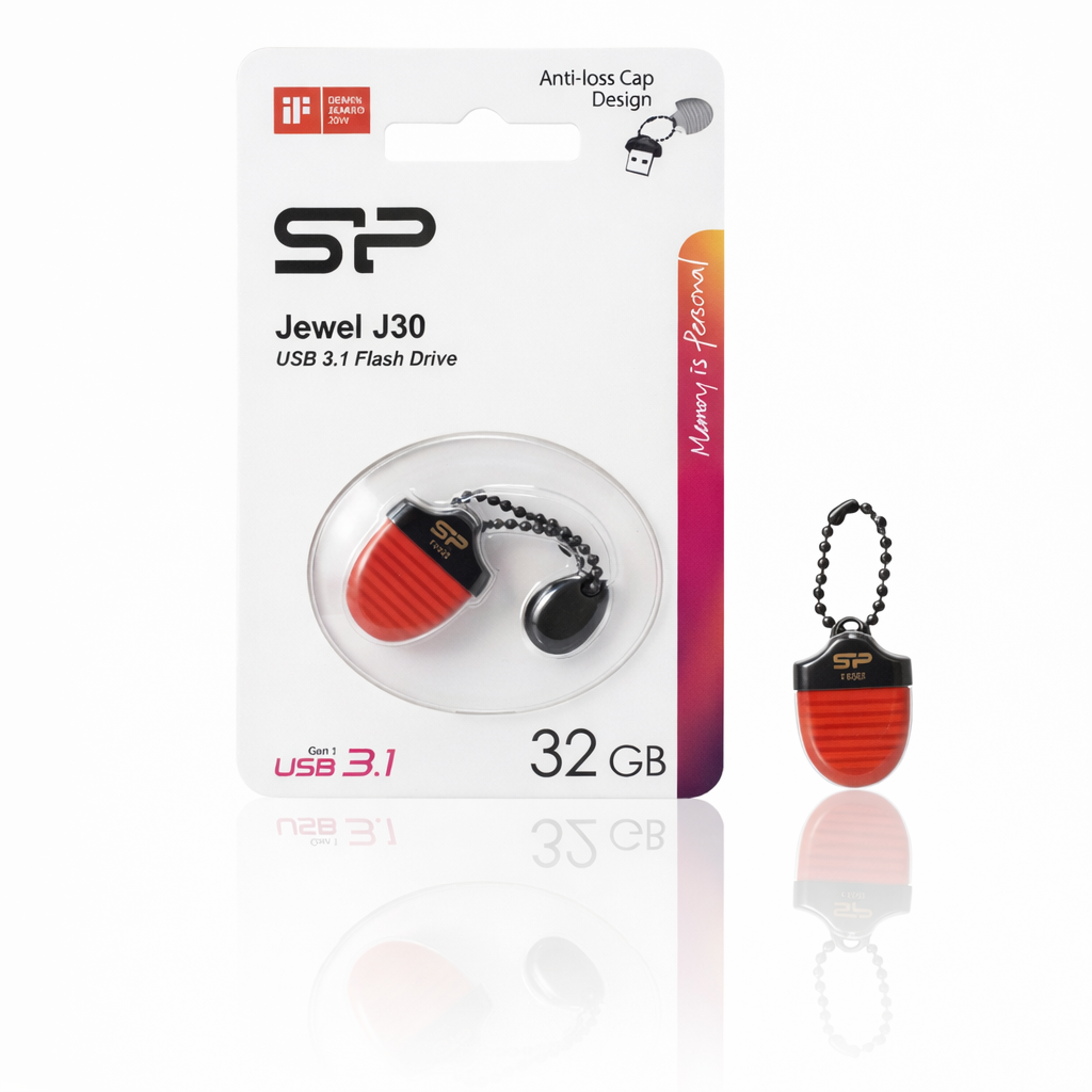 فلش مموری سیلیکون پاور مدل Jewel J30 ظرفیت ۳۲ گیگابایت USB 3.1