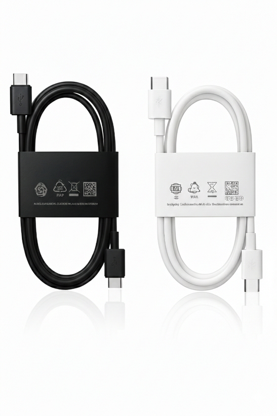 کابل شارژ اصلی سامسونگ مدل USB-C به USB-C سری S24 (ظرفیت 5A)