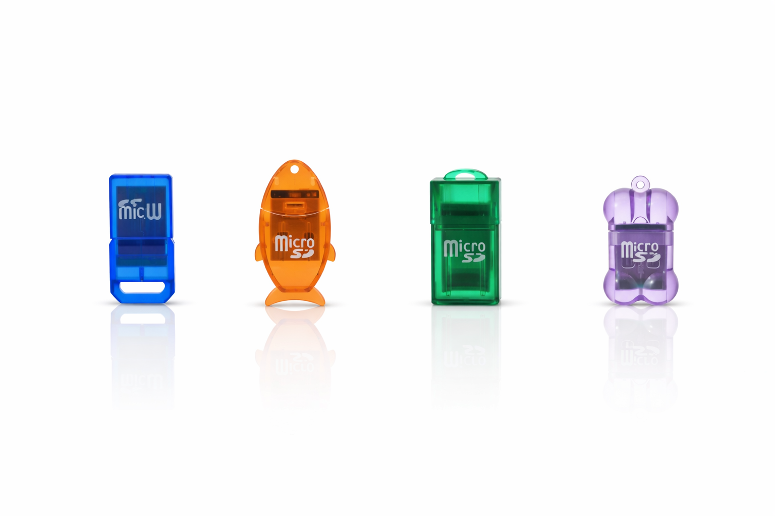رم‌ریدر موبایل High Speed مدل USB 2.0 (در ۴ رنگ فانتزی و متنوع)