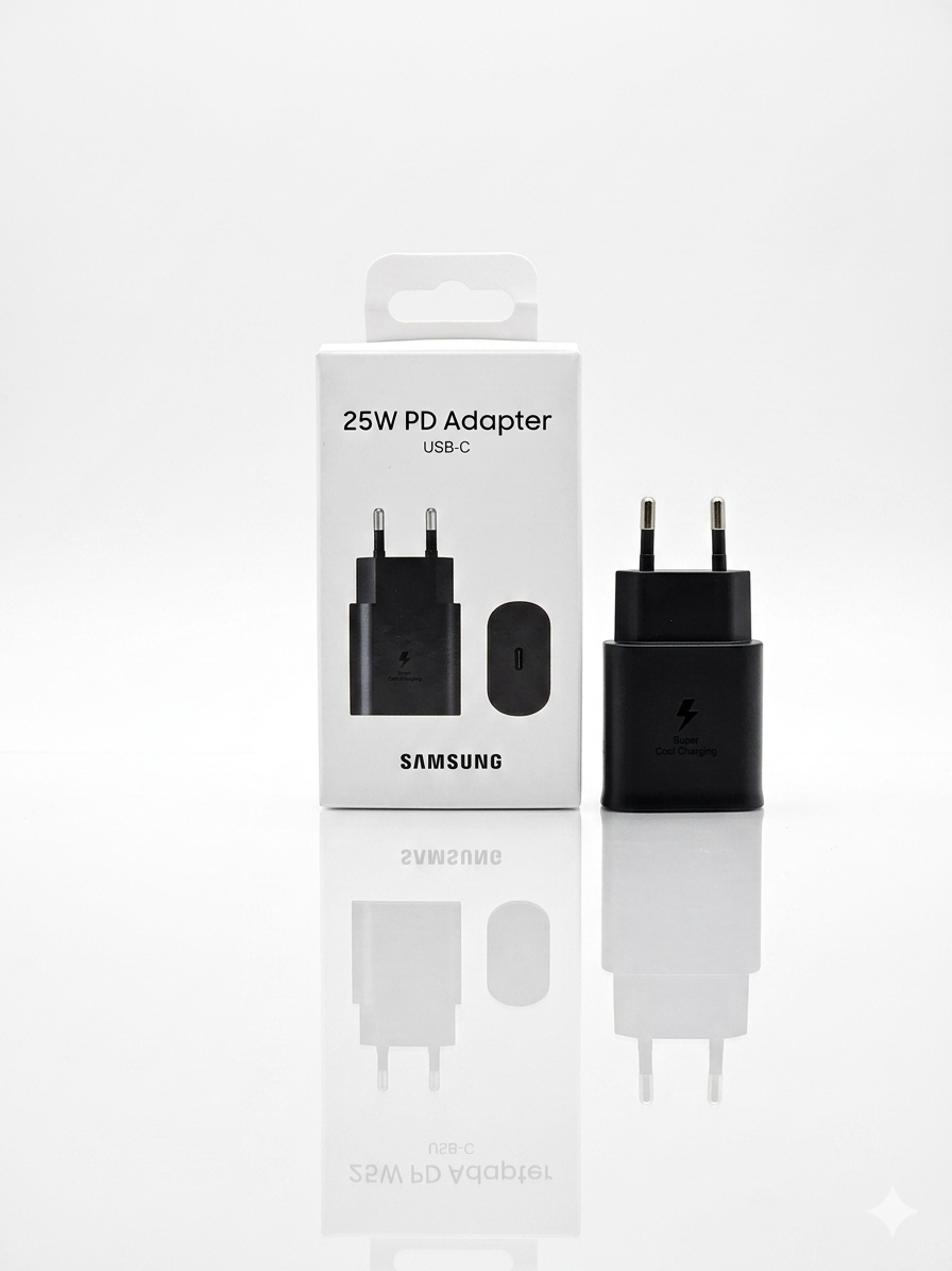 آداپتور 25W PD USB-C سامسونگ EP-TA800NBEGAE