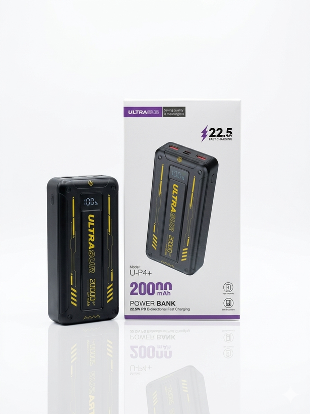 پاوربانک ۲0 هزار ULTRASUR مدل U-P4+
