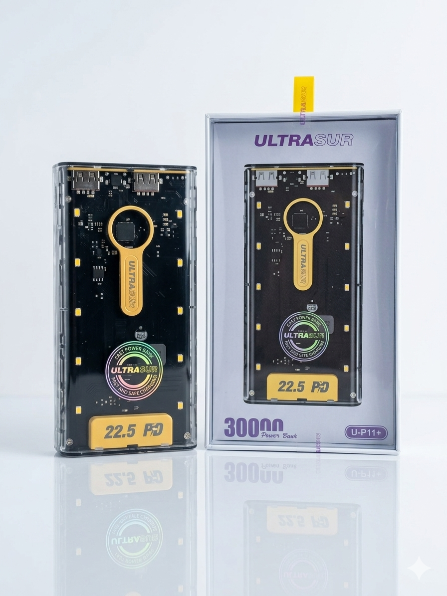 پاوربانک 30 هزار ULTRASUR مدل U-P11+
