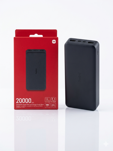 پاوربانک 20000 شیائومی 18W فست شارژ دارای گارانتی