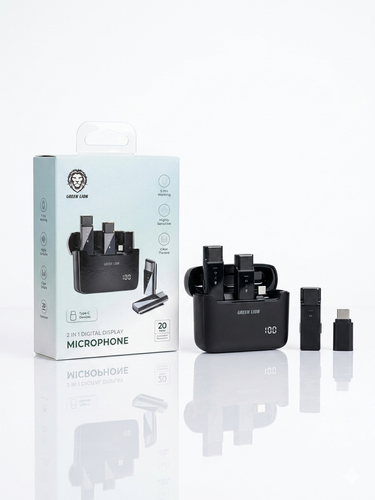 میکروفن گرین لاین مدل GN2IN1DDMTCBK