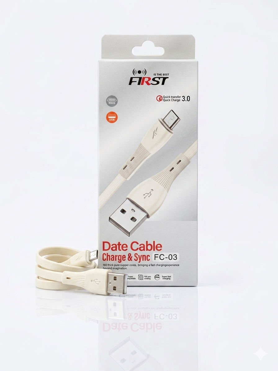 کابل شارژ میکرو فرست مدل FC-03