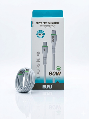 کابل شارژ دو سر تایپ سی بوکو مدل MA-150