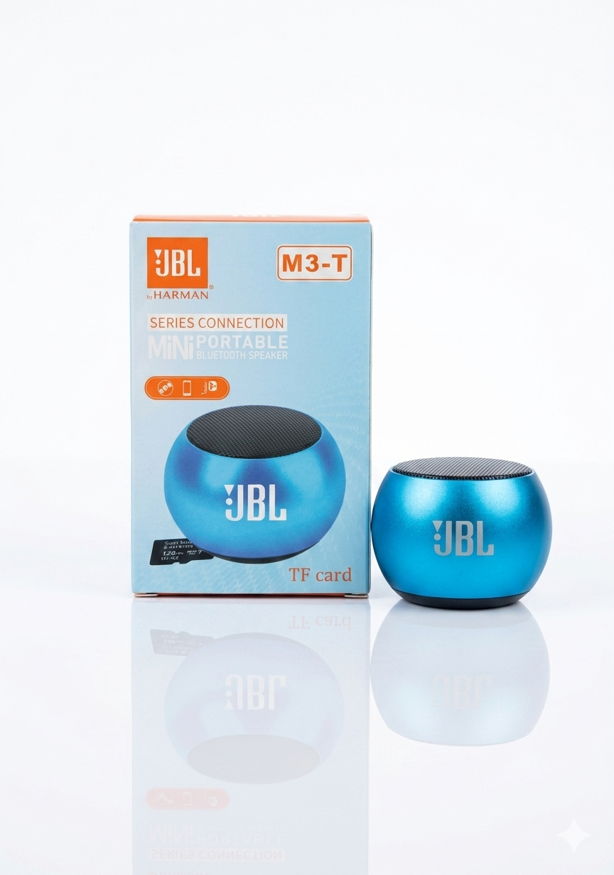 مینی اسپیکر بلوتوثی JBL مدل M3-T کپی با درگاه مموری (رم خور)