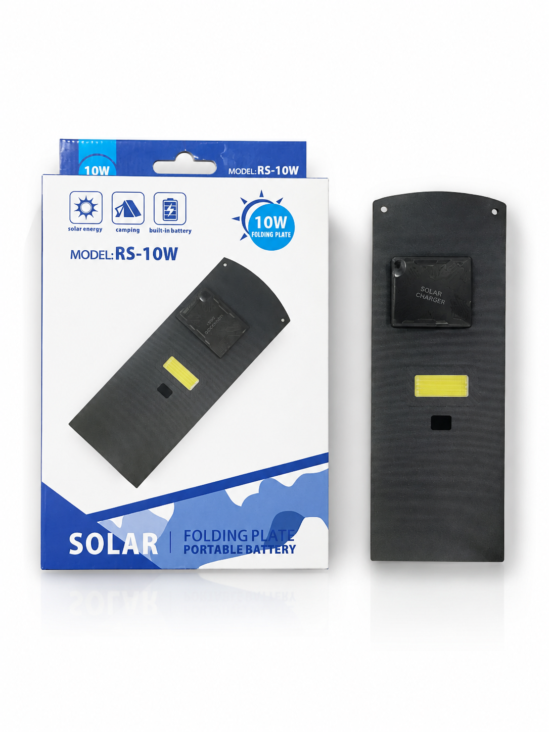 سولار تاشو 10 وات و پاور بانک پنل خورشیدی Solar RS-10W