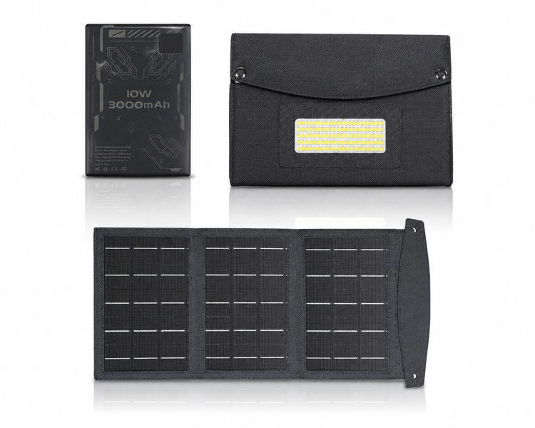 سولار تاشو 10 وات و پاور بانک پنل خورشیدی Solar RS-10W