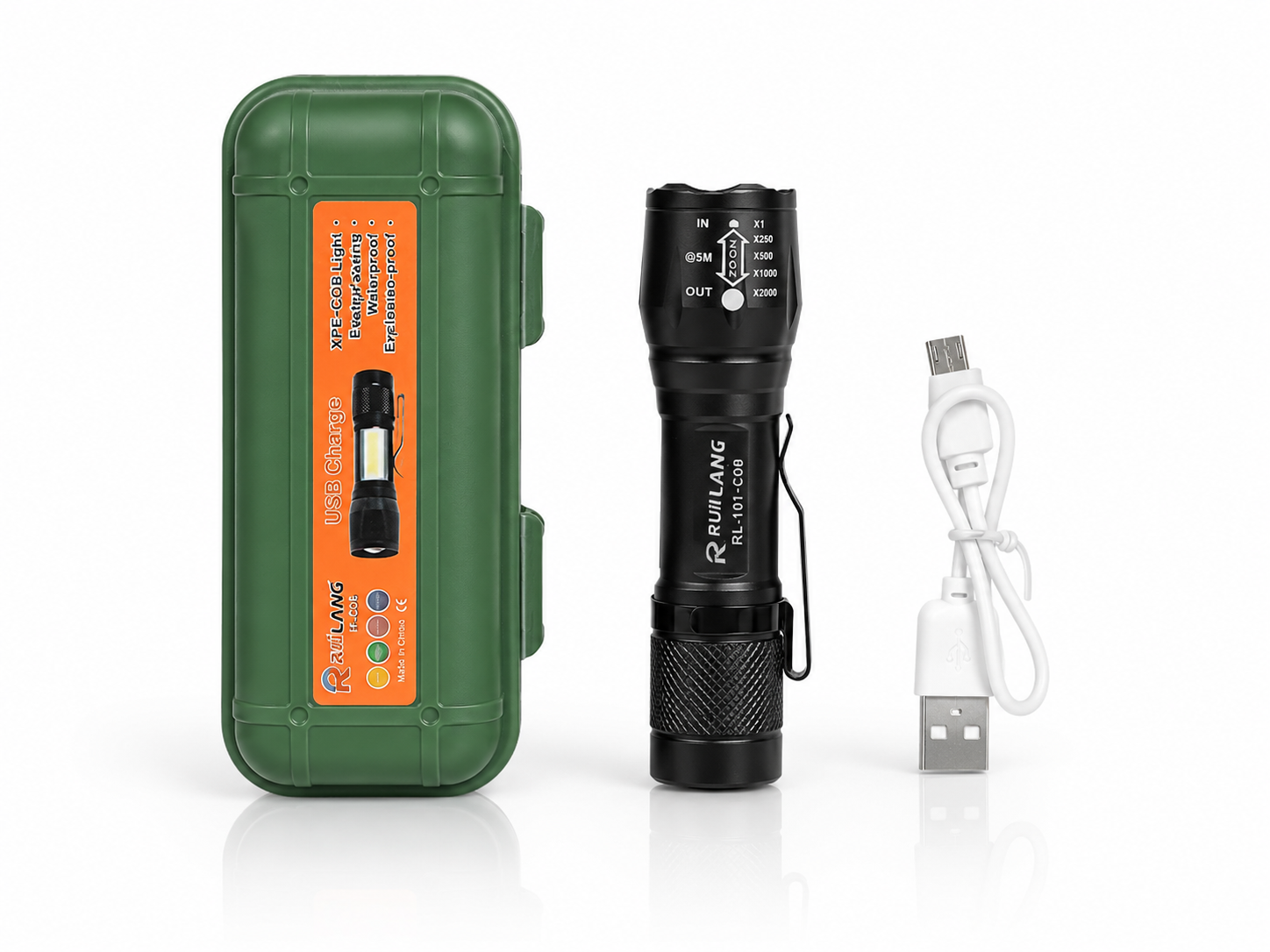 چراغ قوه پلیسی کوچک رولانگ RL-513