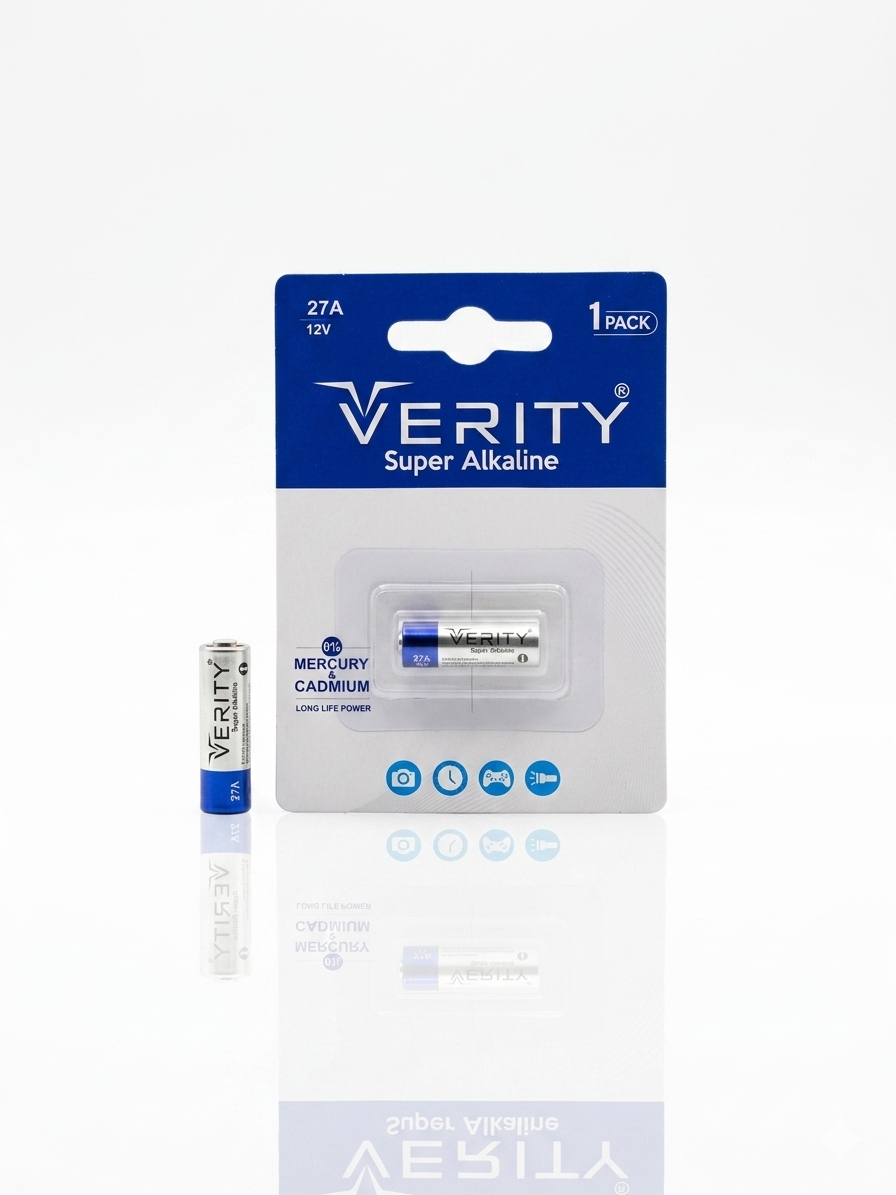 باتری سوپر آلکالاین VERITY 27A 12V