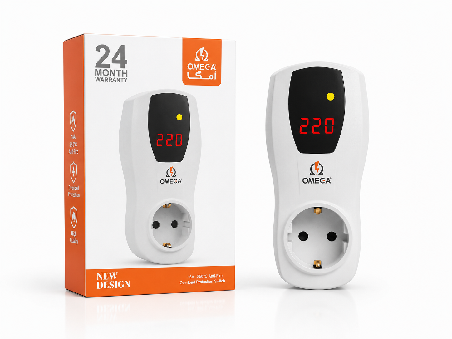 محافظ برق دیجیتال امگا مدل G2100