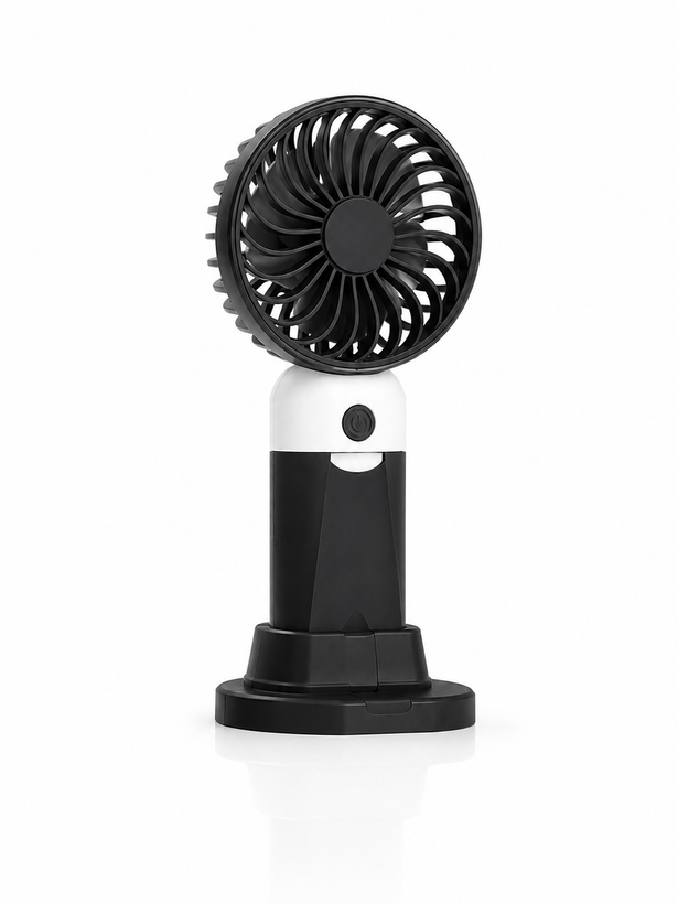 پنکه دستی شارژی رومیزی ۳ سرعته مدل Handheld Fan