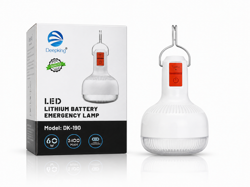 چراغ اضطراری شارژی LED دیپکینگ مدل DK-190