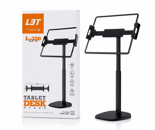 پایه نگهدارنده رومیزی تبلت و موبایل مدل L-320