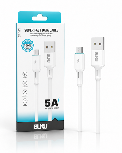 کابل شارژ و انتقال داده USB به Micro USB بوکو مدل MA-159 طول 1 متر