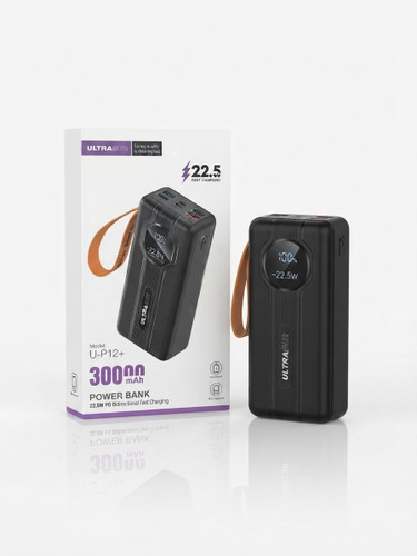پاوربانک ۳۰۰۰۰ میلیآمپر اولتراسور مدل U-P12+ فست شارژ 22.5 وات