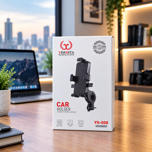هولدر گوشی موبایل دوچرخه و موتور سیکلت یوشیتا مدل YH-008