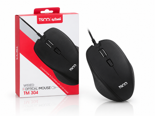 ماوس باسیم اپتیکال تسکو مدل TM 304