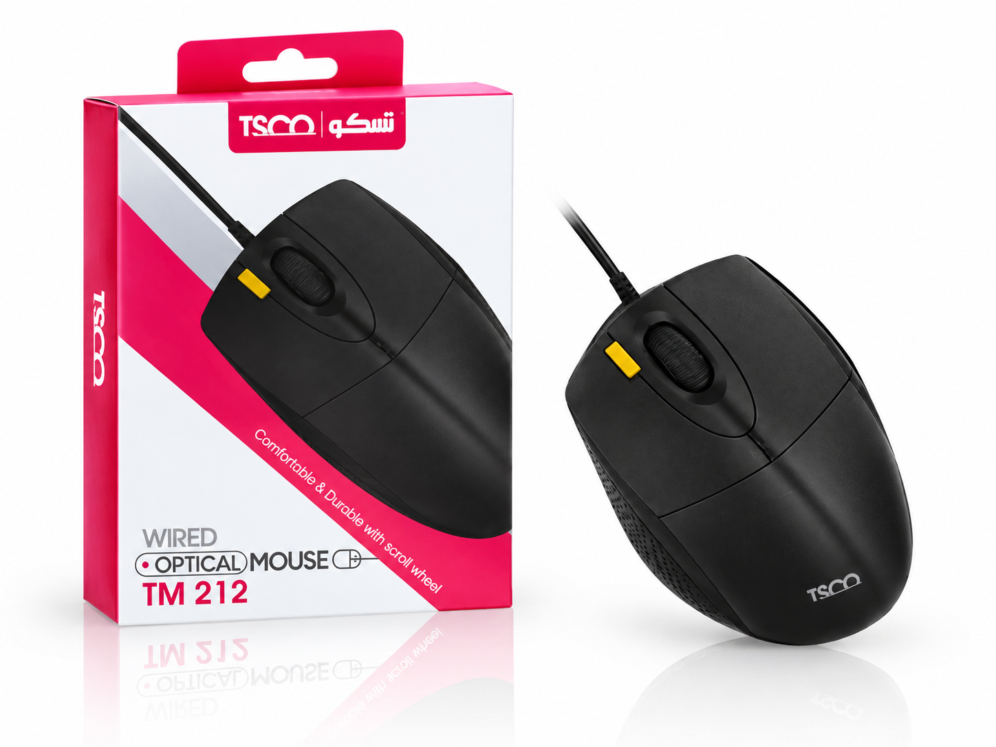 ماوس سیمی تسکو مدل TM 212