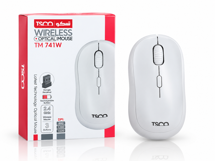 ماوس بیسیم تسکو مدل TM 741W