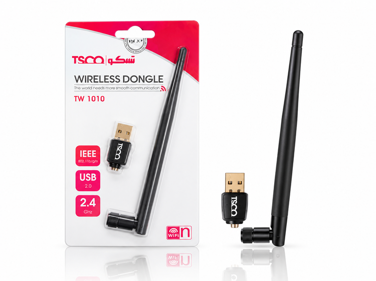 دانگل وایفای USB تسکو مدل TW 1010