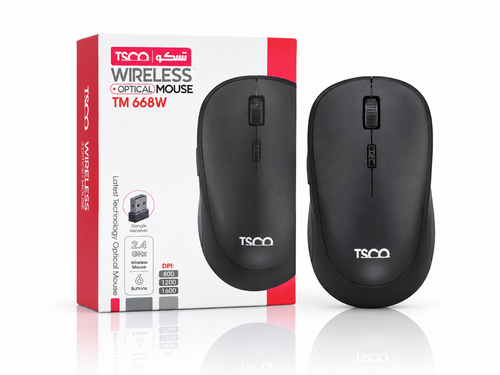 ماوس بیسیم تسکو مدل TM 668W